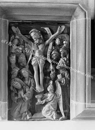 CHURCH  DETAIL OF CRUCIFIXION